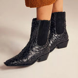 Bota Western Pele de Pirarucu