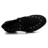Mocassim Alinhavo Preto