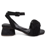 Sandália Média Tressê X Preto