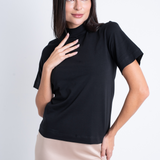CAMISETA MANGA CURTA GOLA ALTA